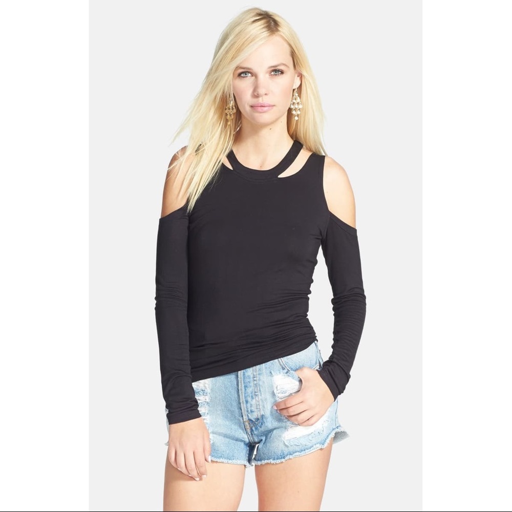 L is for Lovers Jenny Cold Shoulder Top
